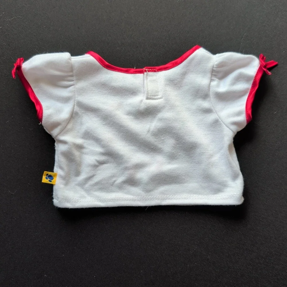 Build A Bear‎ Sweet Christmas Candy Cane Top With Matching Star Tutu Skirt 2012